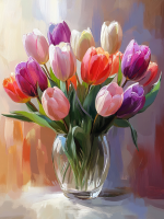 Tulipánový bouquet – 25-494