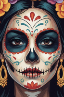Mexická série Halloween – 25-828