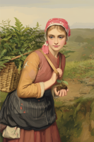 John Everett Millais - Jaro (Květy ovocného stromu) replika