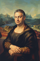 Leonardo da Vinci - Replika Mony Lisy