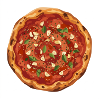 Pizza marinara