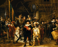 Rembrandt: Noční hlídka gobelin gobelin