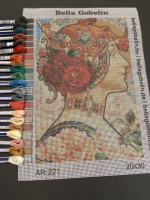Obrázek ve stylu Alphonse Muchy – AR-221