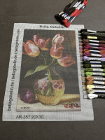 Tulipánová kytice