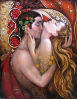 Obraz ve stylu Klimta – KL-018